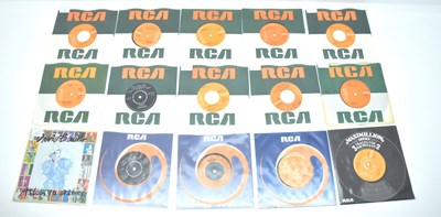 Lot 362 - DAVID BOWIE; fifteen singles including 'Fame',...