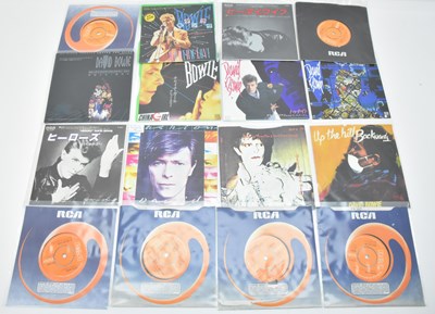 Lot 363 - DAVID BOWIE; fifteen singles including...