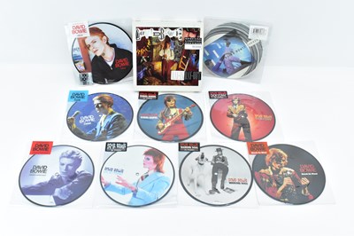 Lot 372 - DAVID BOWIE; ten singles comprising 40th...