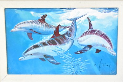 Lot 441 - GUY HARVEY; colour print, 'Nosin Around',...
