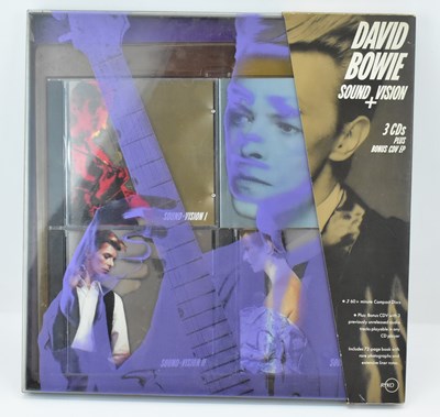 Lot 283 - DAVID BOWIE; a 3-CD plus bonus CDV EP...