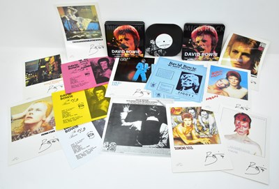 Lot 355 - DAVID BOWIE; a collector's Mick Rock David...