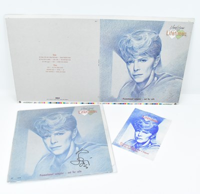 Lot 356 - DAVID BOWIE; a signed copy of the album...