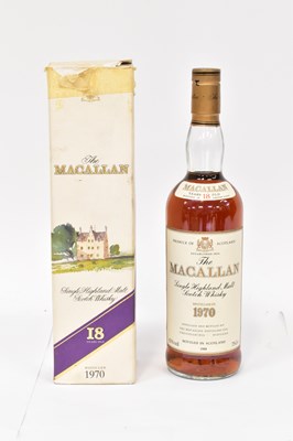 Lot 165 - WHISKY; ‘The Macallan’, a bottle of 18 year...
