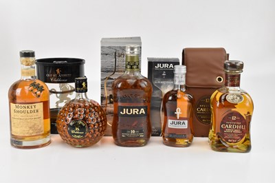 Lot 205 - WHISKY; a bottle of Monkey Shoulder Batch 27...