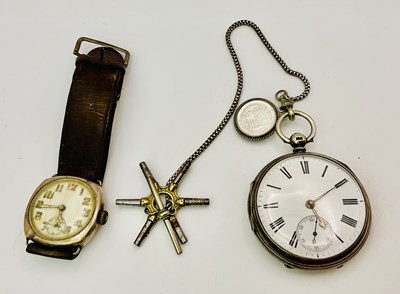 Lot 516 - An early 20th century 925 silver cased...