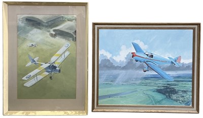 Lot 323 - ANTHONY CHRISTOPHER HAROLD (1944-1991); oil on...