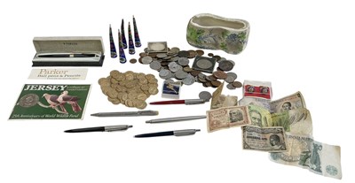 Lot 504 - A quantity of assorted all world coins and...
