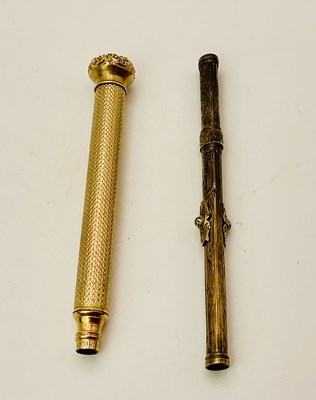 Lot 486 - A 19th century double ended propelling...