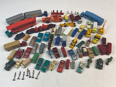 Lot 88 - MATCHBOX/LESNEY; a quantity of diecast toys to...