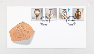 Lot 704 - 'Studio Pottery', a first day cover of four...
