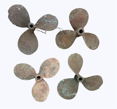 Lot 517 - KENNEDY’S; a Canadian bronze boat propeller,...