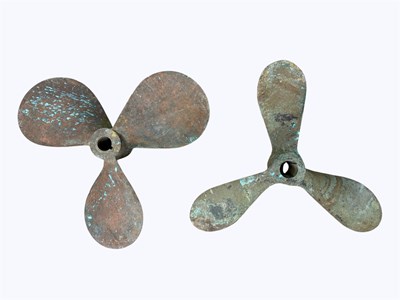 Lot 517A - FEDERAL MOGUL; an American bronze boat...