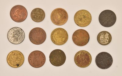 Lot 1761 - Fifteen Victorian and later miniature Jubilee...