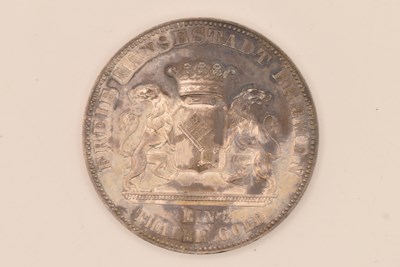 Lot 1758 - A Bremen thaler, 1863, diameter 3.2cm, approx...