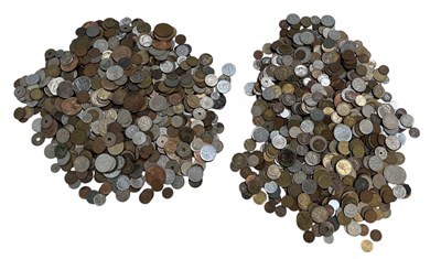 Lot 1743 - An assortment of all world coins including...