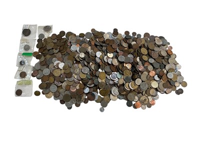 Lot 1757 - An assortment of all world coins including...
