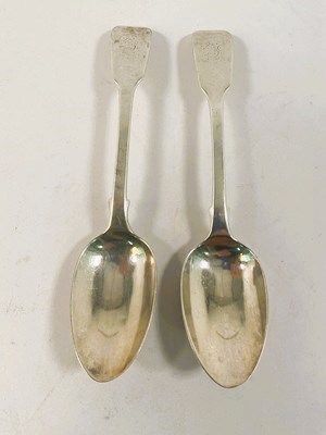 Lot 548 - MARY CHAWNER, two William IV hallmarked silver...