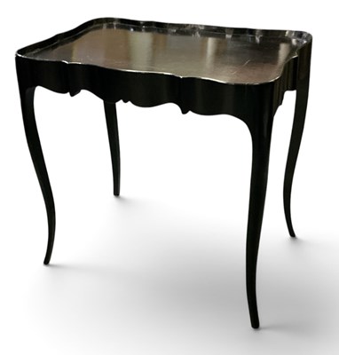 Lot 68 - A late 19th/early 20th century black lacquered...