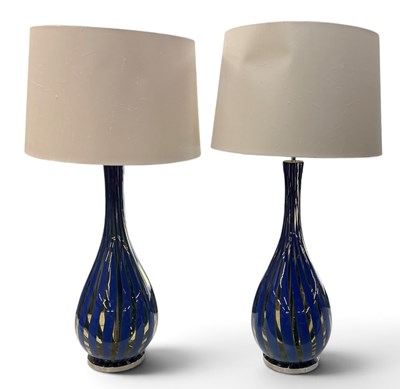 Lot 172 - IN THE MANNER OF MURANO; a pair of modern...