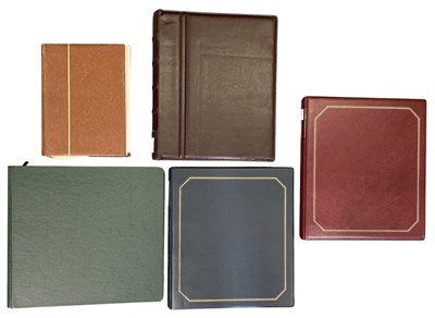 Lot 635 - Five albums of assorted all world stamps...
