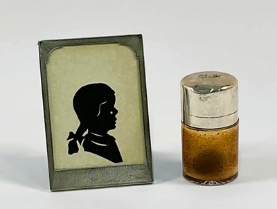 Lot 578 - A George V hallmarked silver miniature...