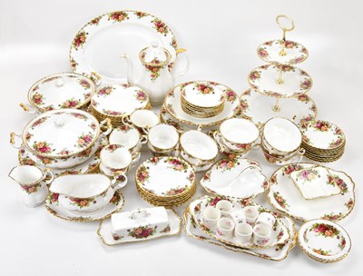 Lot 1405 - ROYAL ALBERT; an 'Old Country Roses' pattern...