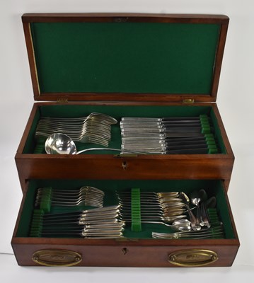 Lot 1104 - An early 19th century Georgian mahogany twin...