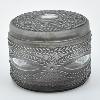 Lot 268 - JULIEN VIARD; a French Art Glass circular...