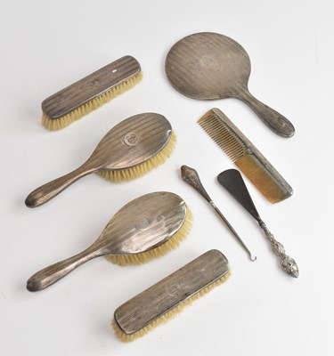 Lot 231 - HENRY MATTHEWS; a George V four-piece dressing...