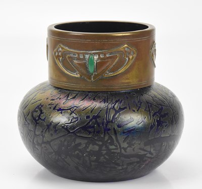 Lot 280 - KRALIK; an Secessionist range Austrian glass...