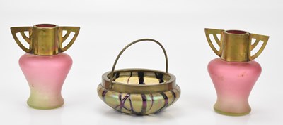 Lot 282 - KRALIK; an Austrian Art Nouveau iridescent...