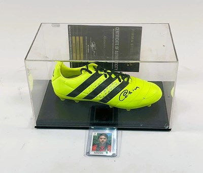 Lot 113 - An Alessandro Costacurta signed football boot,...