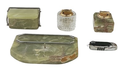 Lot 503 - COLIBRI; a modern cased stainless steel and...