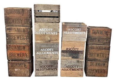 Lot 422 - Fourteen assorted vintage brewery and bottle...