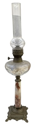 Lot 179 - An early 20th century brass mounted rouge...