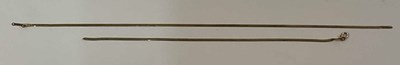 Lot 505 - A 9ct yellow gold lady's necklace, length 34cm,...
