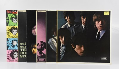 Lot 452 - THE ROLLING STONES; six albums comprising self-...