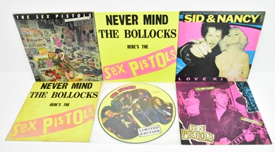 Lot 424 - SEX PISTOLS; six records comprising 'Never...
