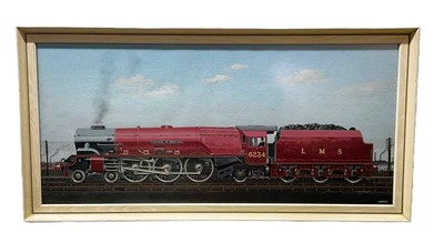 Lot 377 - VIC WELCH; gouache on board, 'The Duchess of...
