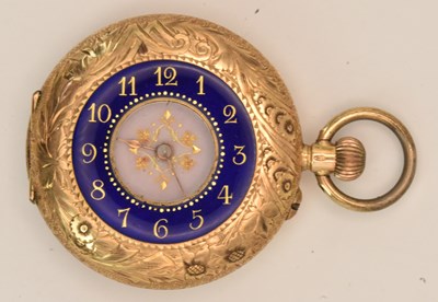 Lot 1783 - A late 19th century French 14ct yellow gold...