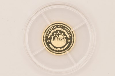 Lot 1738 - An encapsulated gold proof 2006 Republic of...