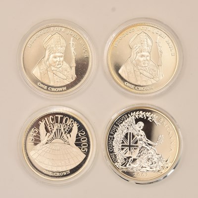 Lot 1708 - ROYAL MINT; an encapsulated silver proof 2007...