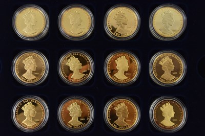 Lot 1688 - ROYAL MINT; a cased encapsulated twelve-coin...