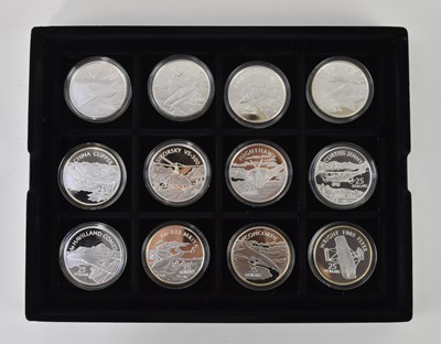Lot 1669 - ROYAL MINT; a cased encapsulated silver proof...