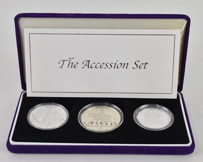 Lot 1706 - ROYAL MINT; a cased encapsulated silver proof '...