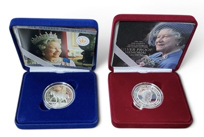 Lot 1717 - ROYAL MINT; a cased encapsulated silver proof...