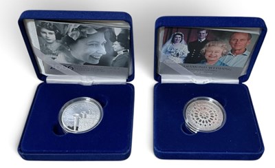 Lot 1718 - ROYAL MINT; a cased encapsulated silver proof...