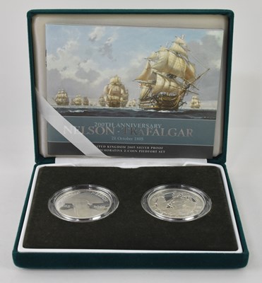 Lot 1685 - ROYAL MINT; a cased encapsulated silver proof...