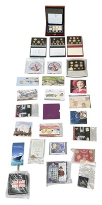 Lot 1687 - A quantity of assorted coin packs, coin sets...